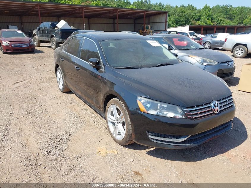 2014 Volkswagen Passat 2.0L Tdi Se VIN: 1VWBN7A38EC088424 Lot: 39660003