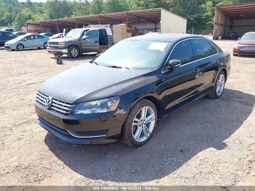 2014 Volkswagen Passat 2.0L Tdi Se VIN: 1VWBN7A38EC088424 Lot: 39660003