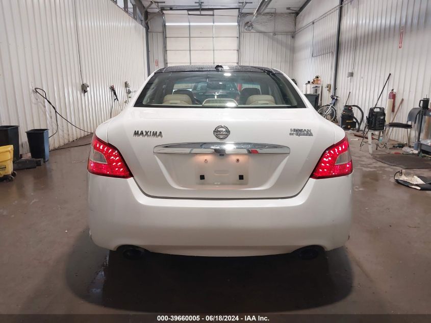 2009 Nissan Maxima 3.5 Sv VIN: 1N4AA51E09C858675 Lot: 39660005
