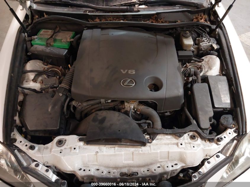 2008 Lexus Is 250 VIN: JTHCK262085025649 Lot: 39660016