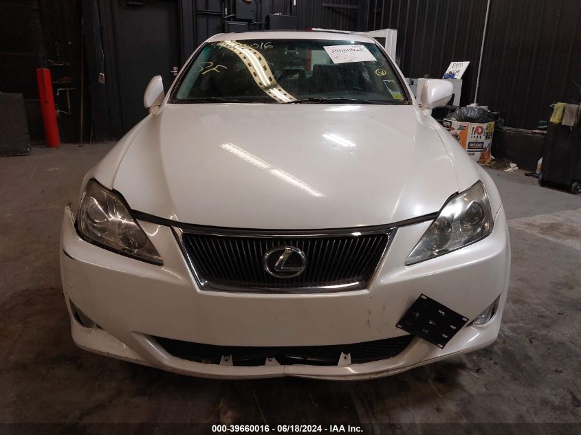2008 Lexus Is 250 VIN: JTHCK262085025649 Lot: 39660016