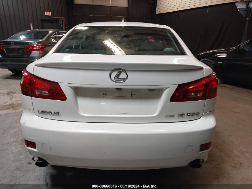 2008 Lexus Is 250 VIN: JTHCK262085025649 Lot: 39660016