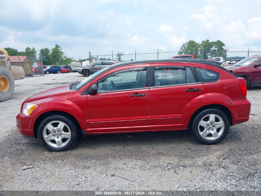 2007 Dodge Caliber Sxt VIN: 1B3HB48B27D588241 Lot: 39660019