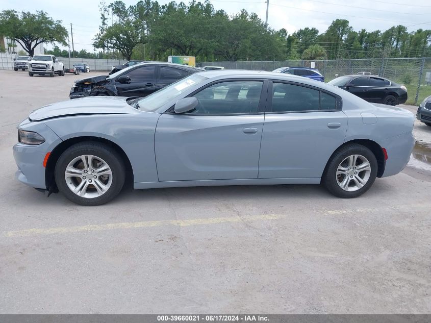 2022 Dodge Charger Sxt Rwd VIN: 2C3CDXBG5NH239491 Lot: 39660021