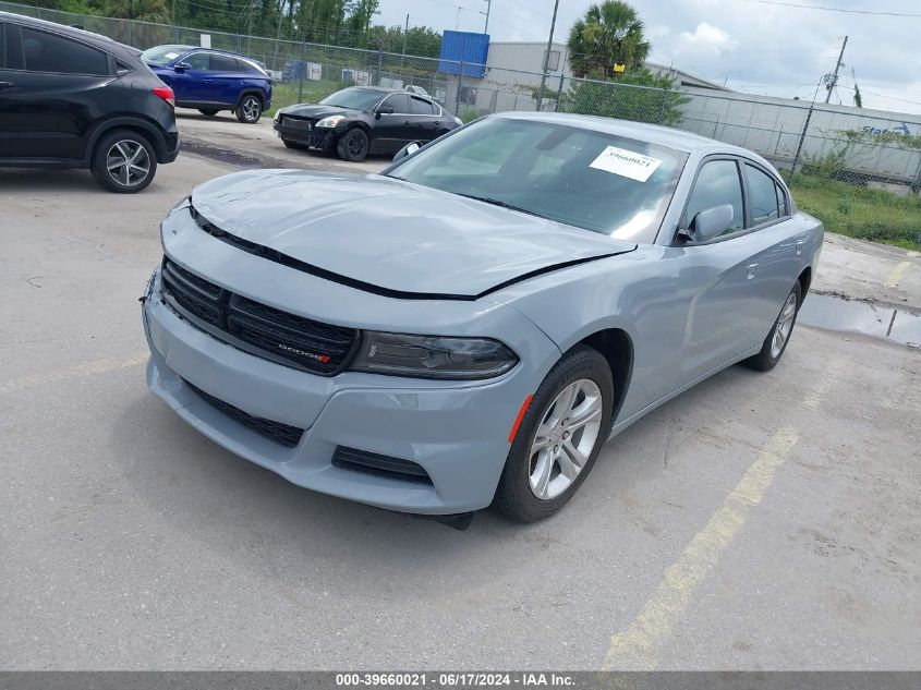 2022 Dodge Charger Sxt Rwd VIN: 2C3CDXBG5NH239491 Lot: 39660021