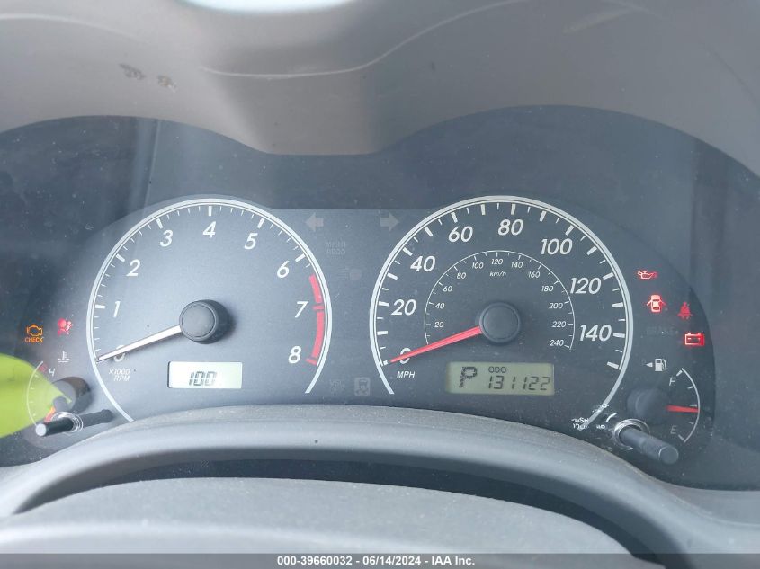 2009 Toyota Corolla Le VIN: JTDBL40E699061543 Lot: 39660032