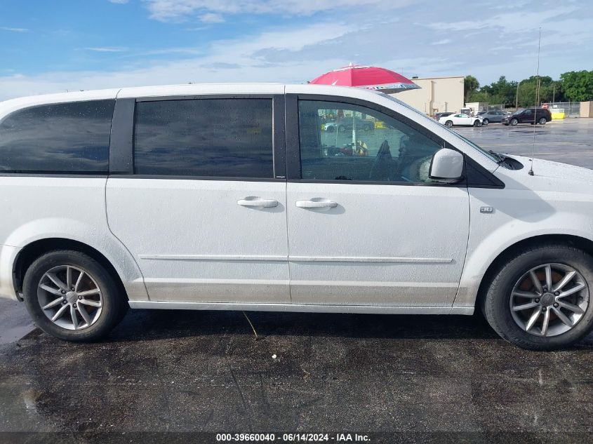 2014 Dodge Grand Caravan Se 30Th Anniversary VIN: 2C4RDGBG6ER342113 Lot: 39660040