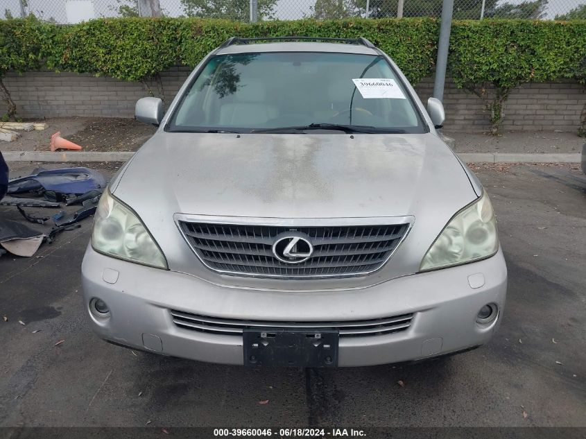 2007 Lexus Rx 400H VIN: JTJGW31U672001777 Lot: 39660046