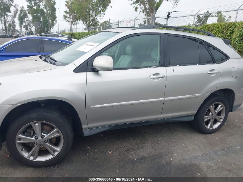 2007 Lexus Rx 400H VIN: JTJGW31U672001777 Lot: 39660046