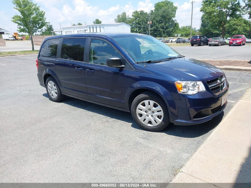 2016 Dodge Grand Caravan Se VIN: 2C4RDGBG1GR114619 Lot: 39660052