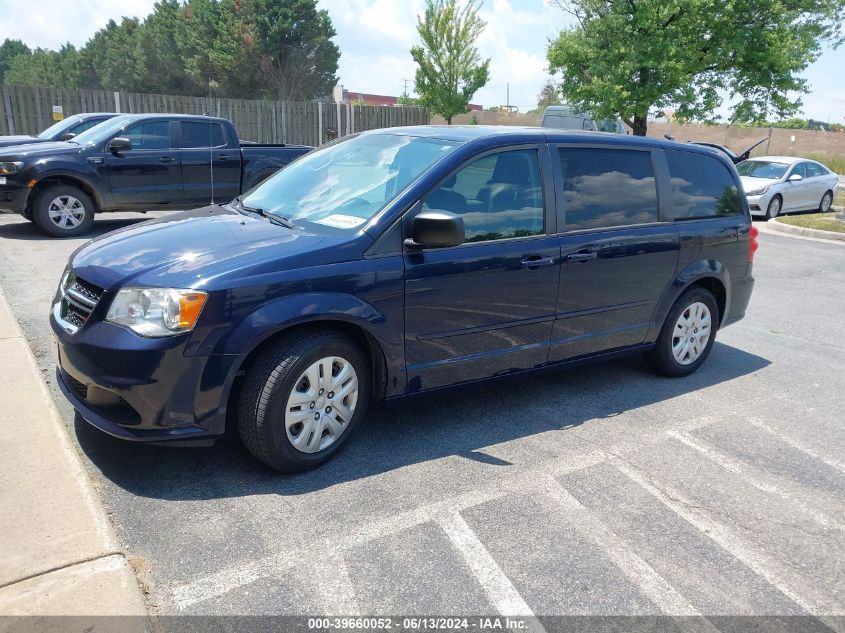 2016 Dodge Grand Caravan Se VIN: 2C4RDGBG1GR114619 Lot: 39660052