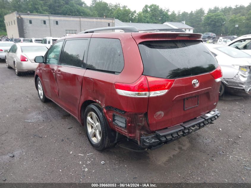 2013 Toyota Sienna Le V6 8 Passenger VIN: 5TDKK3DCXDS349534 Lot: 39660053