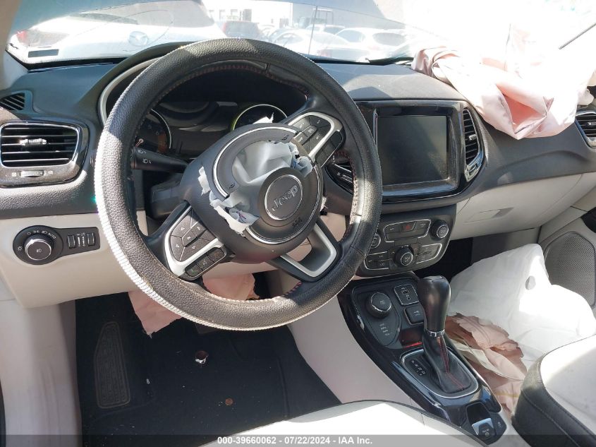 2020 Jeep Compass Limited 4X4 VIN: 3C4NJDCB0LT127510 Lot: 39660062