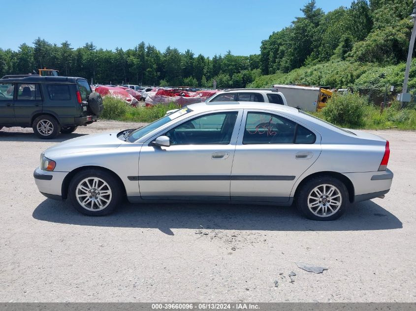 2004 Volvo S60 2.4 VIN: YV1RS61T342364916 Lot: 39660096