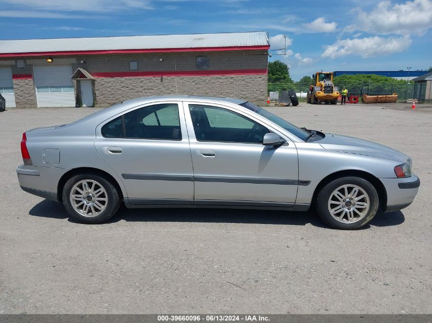 2004 Volvo S60 2.4 VIN: YV1RS61T342364916 Lot: 39660096