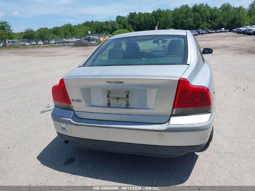 2004 Volvo S60 2.4 VIN: YV1RS61T342364916 Lot: 39660096