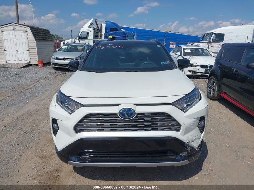 2021 Toyota Rav4 Hybrid Xse VIN: 4T3E6RFV8MU054241 Lot: 39660097