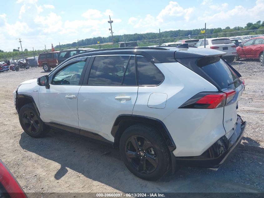 2021 Toyota Rav4 Hybrid Xse VIN: 4T3E6RFV8MU054241 Lot: 39660097