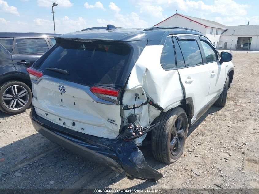 2021 Toyota Rav4 Hybrid Xse VIN: 4T3E6RFV8MU054241 Lot: 39660097