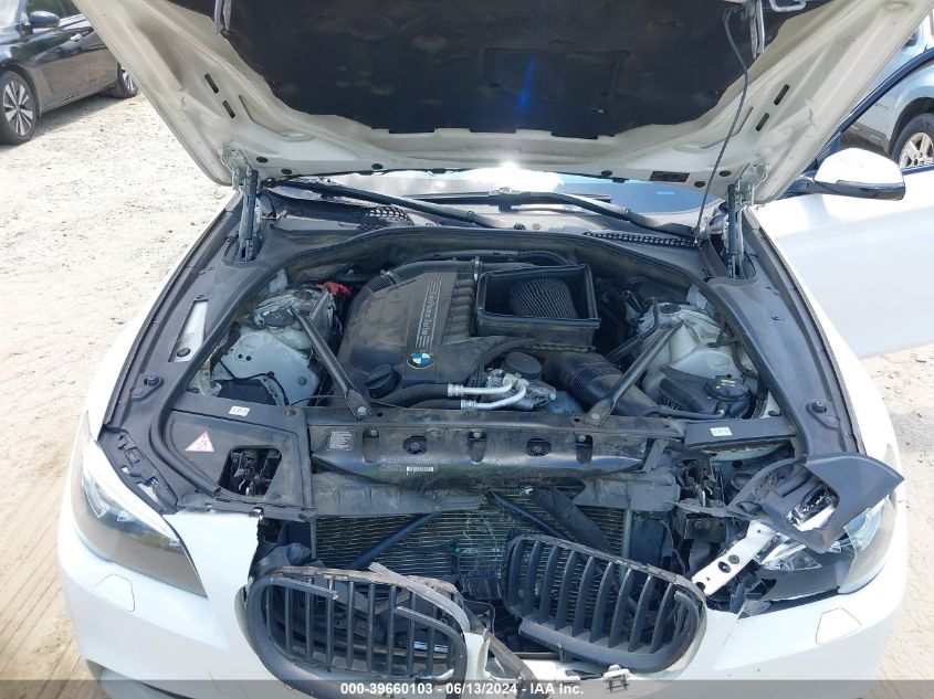 2015 BMW 535I VIN: WBA5B1C56FD919271 Lot: 39660103