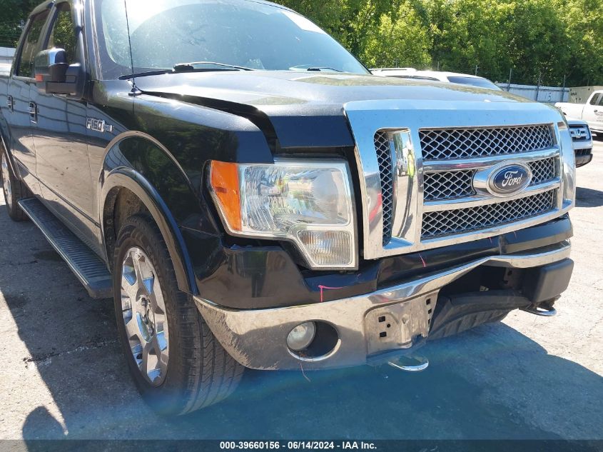 2011 Ford F-150 Lariat VIN: 1FTFW1EFXBFA38850 Lot: 39660156