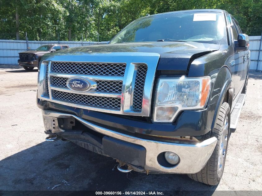 2011 Ford F-150 Lariat VIN: 1FTFW1EFXBFA38850 Lot: 39660156