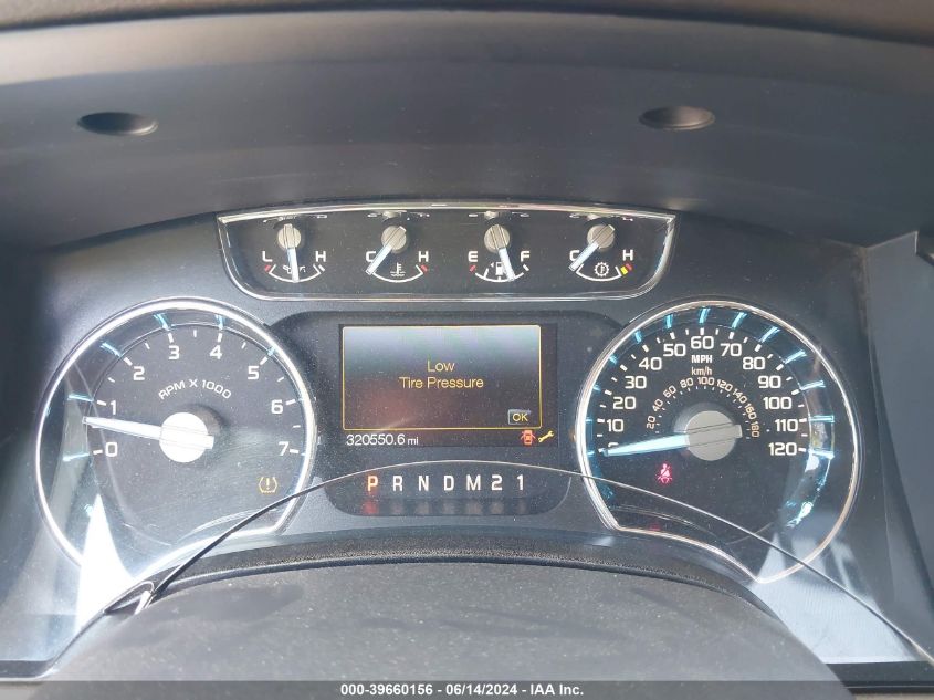 2011 Ford F-150 Lariat VIN: 1FTFW1EFXBFA38850 Lot: 39660156