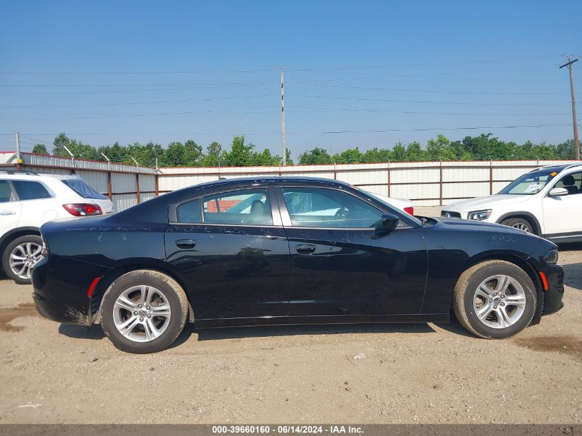 2022 Dodge Charger Sxt Rwd VIN: 2C3CDXBG2NH169223 Lot: 39660160