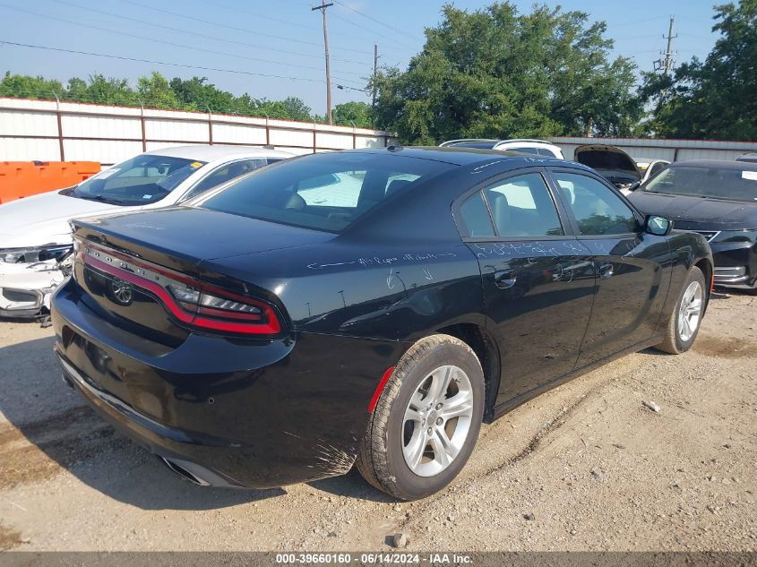 2022 Dodge Charger Sxt Rwd VIN: 2C3CDXBG2NH169223 Lot: 39660160