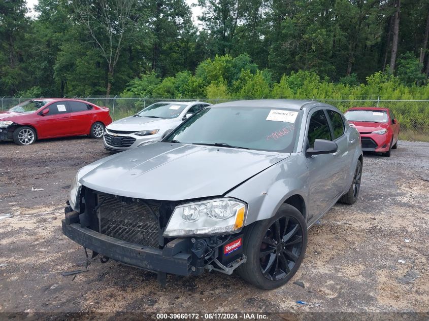 2014 Dodge Avenger Se VIN: 1C3CDZAB4EN109579 Lot: 39660172