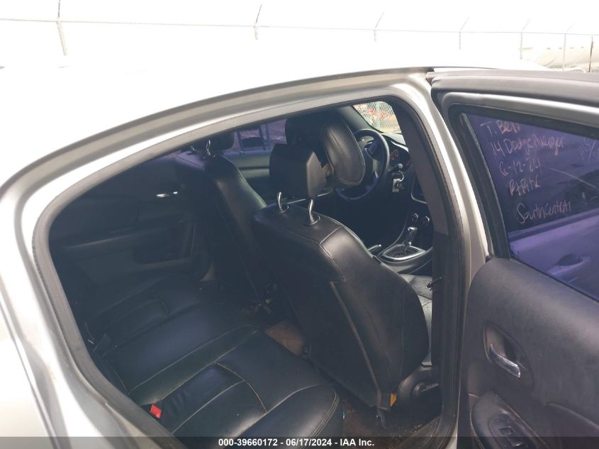 2014 Dodge Avenger Se VIN: 1C3CDZAB4EN109579 Lot: 39660172