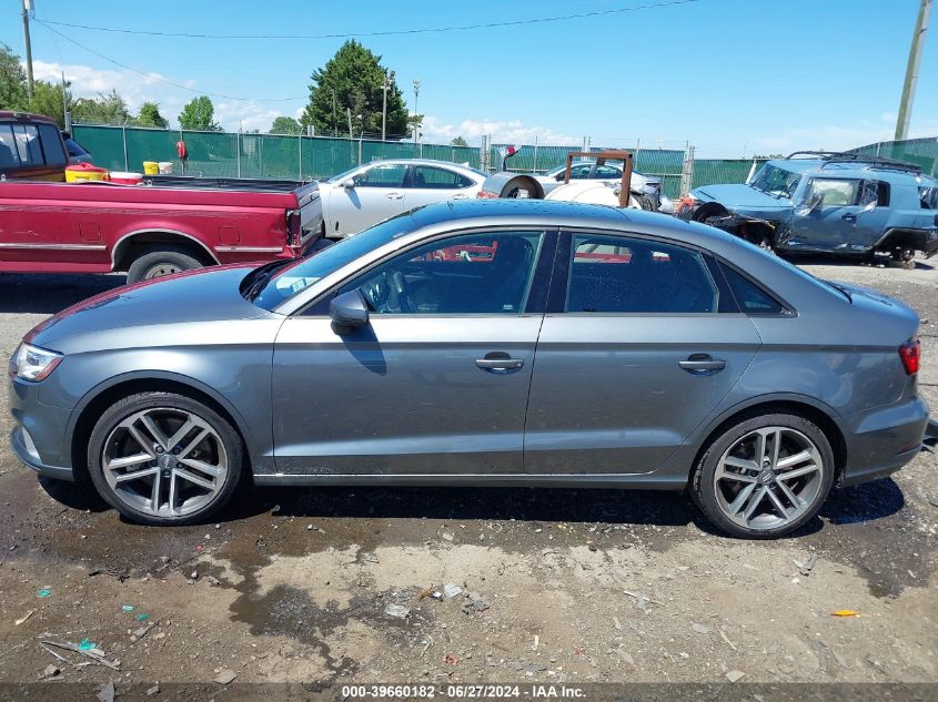 2019 Audi A3 45 Premium VIN: WAUBEGFF0K1018250 Lot: 39660182