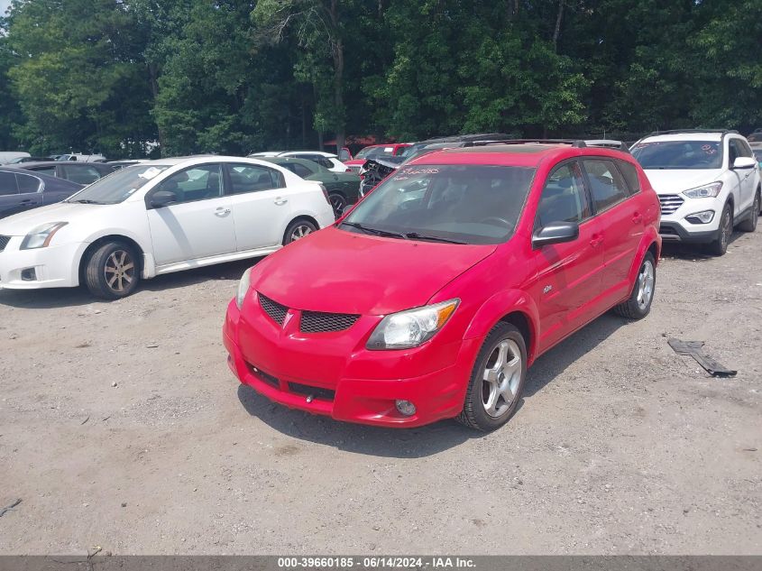 2003 Pontiac Vibe VIN: 5Y2SL62803Z448597 Lot: 39660185