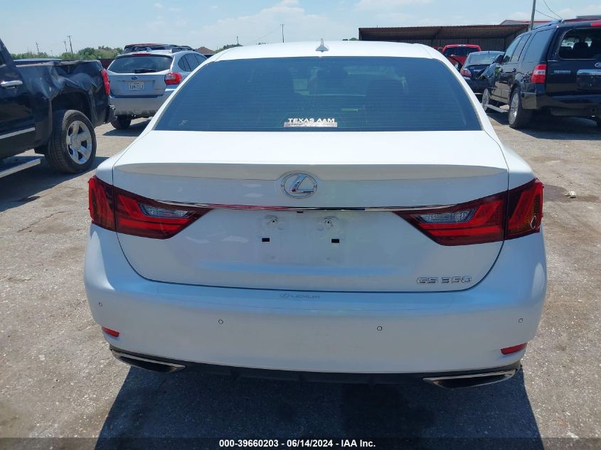 2014 Lexus Gs 350 VIN: JTHBE1BL0E5031992 Lot: 39660203