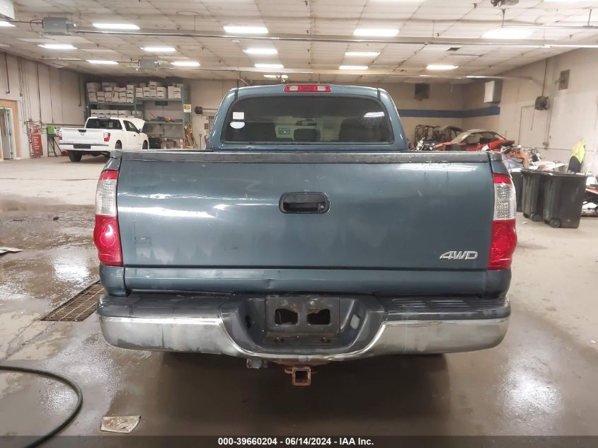 2006 Toyota Tundra Sr5 V8 VIN: 5TBDT44106S542202 Lot: 39660204