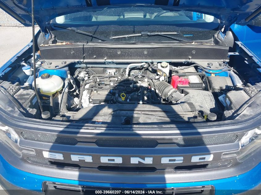 2022 Ford Bronco Sport Big Bend VIN: 3FMCR9B63NRD77272 Lot: 39660207