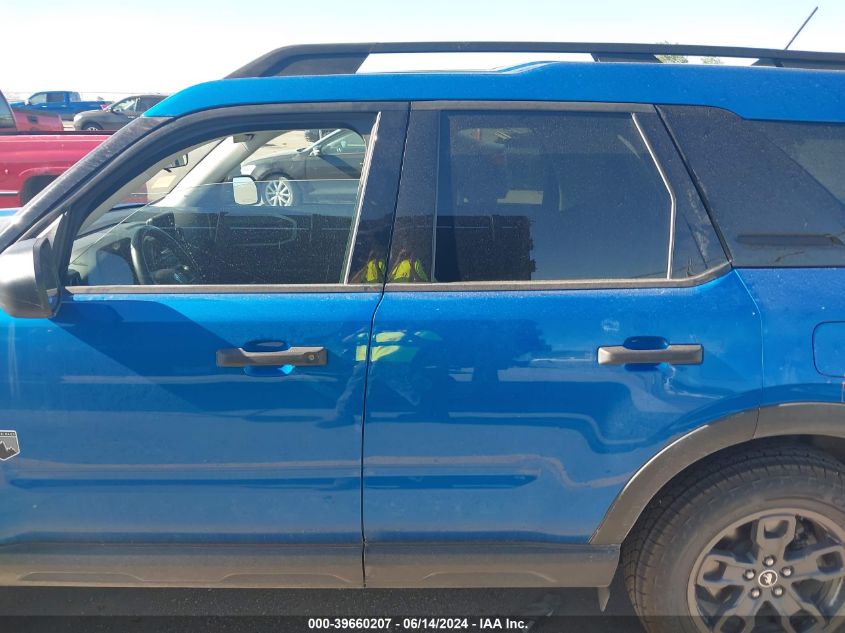 2022 Ford Bronco Sport Big Bend VIN: 3FMCR9B63NRD77272 Lot: 39660207