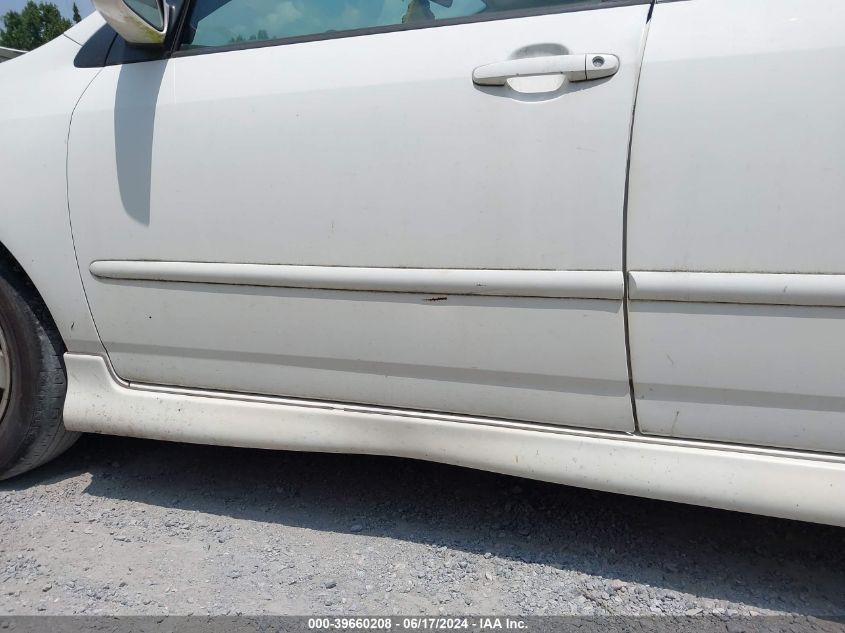 2008 Toyota Corolla S VIN: 1NXBR32E08Z000752 Lot: 39660208