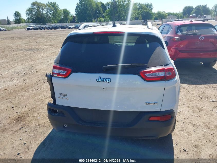 2017 Jeep Cherokee Latitude 4X4 VIN: 1C4PJMCB3HW616087 Lot: 39660212