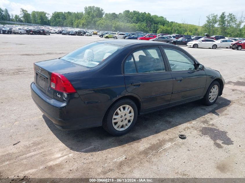 2HGES16684H598746 | 2004 HONDA CIVIC