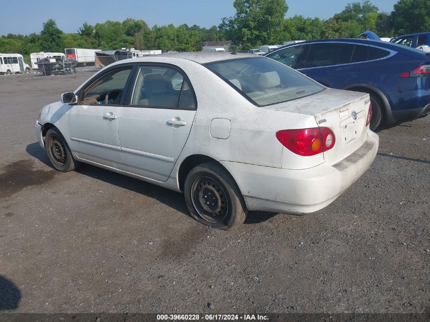 2003 Toyota Corolla Le VIN: JTDBR32E032016071 Lot: 39660228