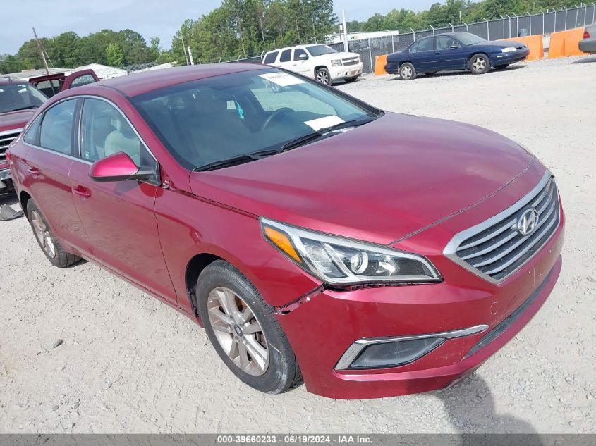 2016 Hyundai Sonata Se VIN: 5NPE24AF0GH311807 Lot: 39660233