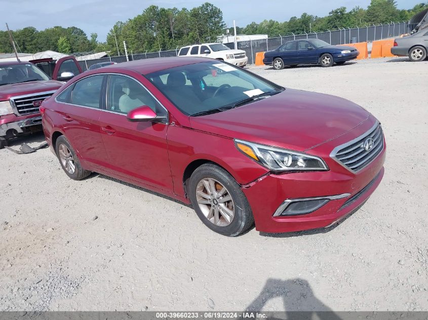 2016 Hyundai Sonata Se VIN: 5NPE24AF0GH311807 Lot: 39660233