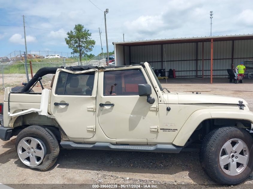 2011 Jeep Wrangler Unlimited Sahara VIN: 1J4HA5H18BL561570 Lot: 39660239