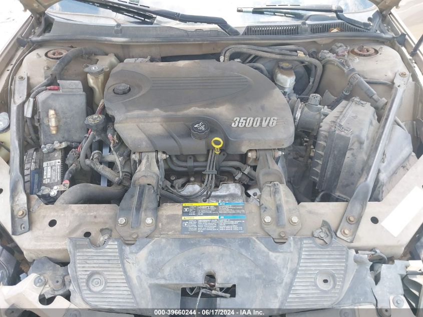 2006 Chevrolet Impala Lt VIN: 2G1WT55K569165350 Lot: 39660244