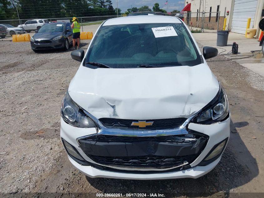 2021 Chevrolet Spark Fwd Ls Automatic VIN: KL8CB6SA5MC711660 Lot: 39660251