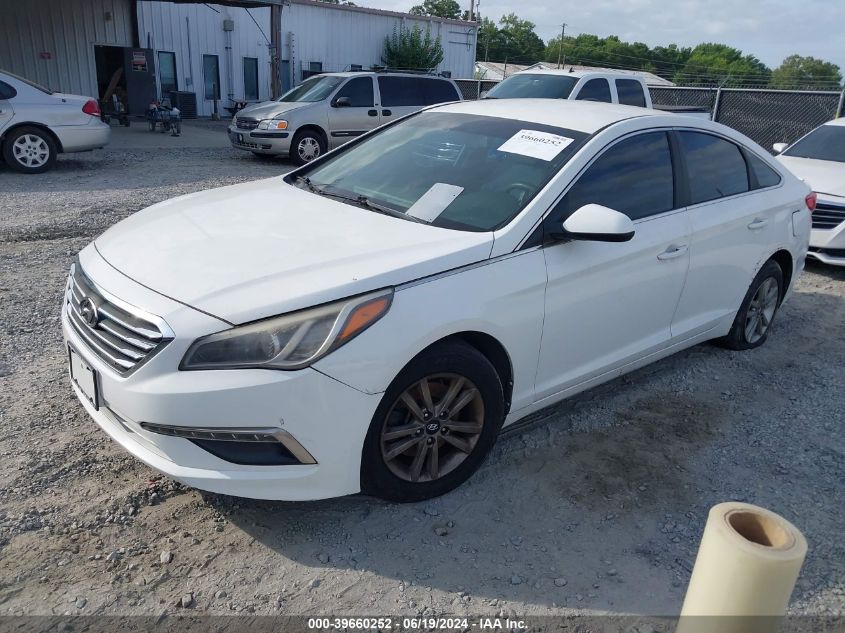 2015 Hyundai Sonata Se VIN: 5NPE24AF6FH001773 Lot: 39660252