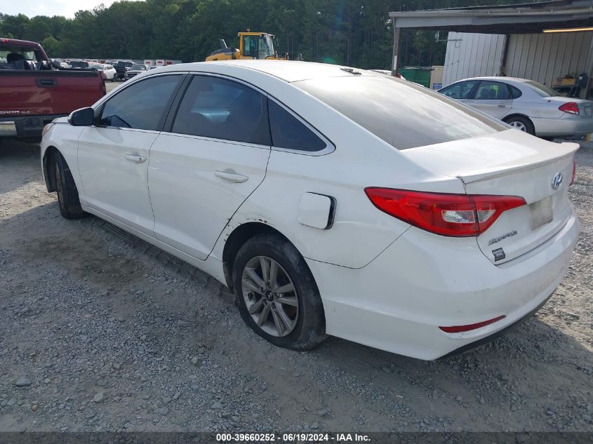 2015 Hyundai Sonata Se VIN: 5NPE24AF6FH001773 Lot: 39660252