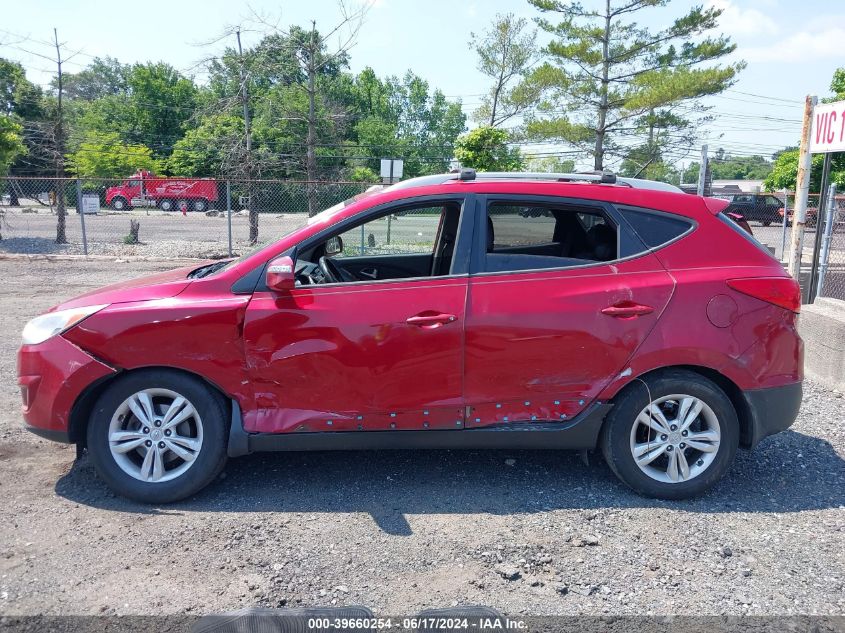 KM8JU3AC6DU770877 2013 Hyundai Tucson Gls