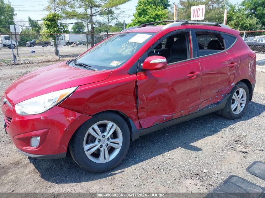 KM8JU3AC6DU770877 2013 Hyundai Tucson Gls